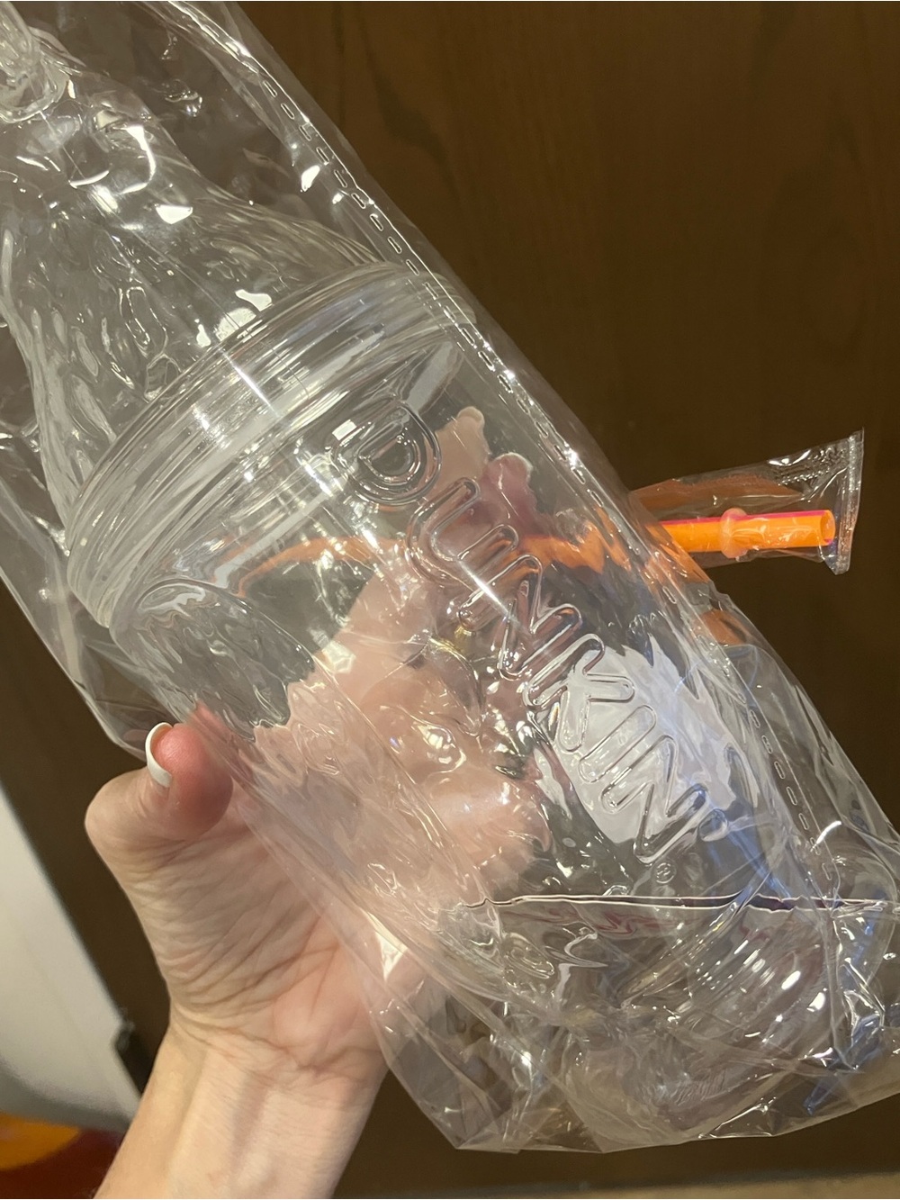 Dunkin Donuts Limited edition eagle cup with straw NEW - Picture 3 of 4